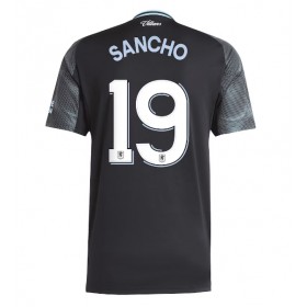 Aston Villa Jadon Sancho #19 Borta Kläder 2025-26 Kortärmad